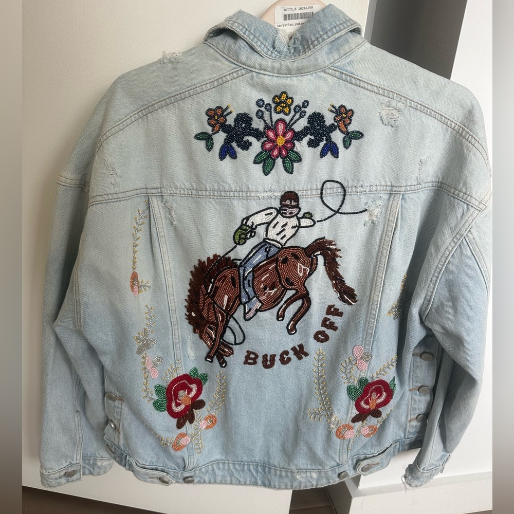 Buck off denim jacket
